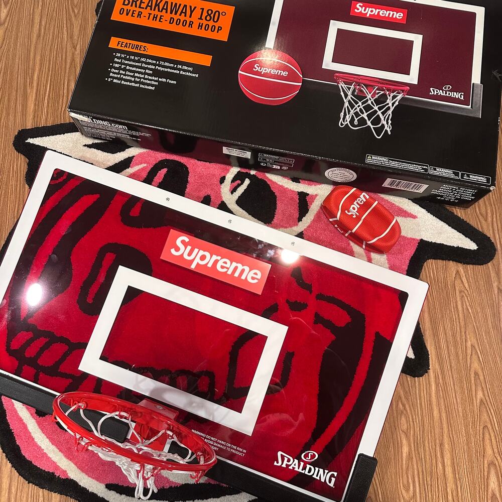 Supreme x Spalding Mini Basketball Hoop - Used